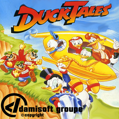 Duck Tales Nintendo Game Damisoft Cover