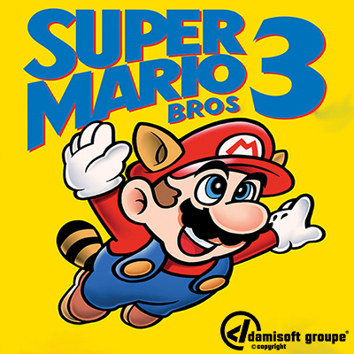 NES Super Mario Bros 3 Cover Nintendo Damisoft